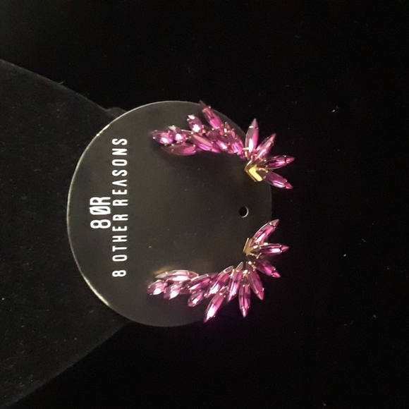 8 Other Reasons Jewelry - Eight other reasons crawler earrings